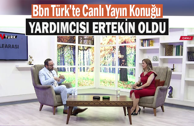 Kmü Rektör Bbn Türk’te Canlı Yayın Konuğu Yardımcısı Ertekin Oldu