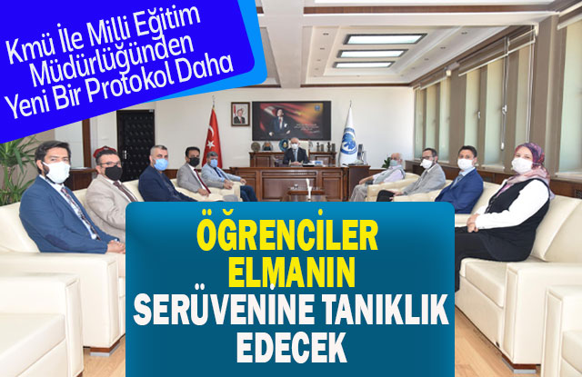 Öğrenciler Elmanın Serüvenine Tanıklık Edecek