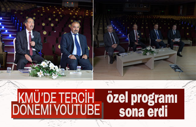 Kmü’de Tercih Dönemi Youtube Özel Programı Sona Erdi