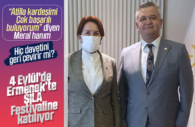 Meral Akşener 4 Eylül de Ermenekte