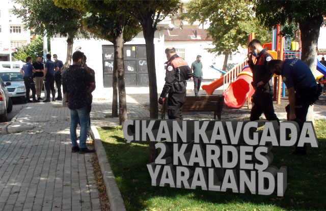 Karaman'da çıkan kavgada, 2 kardeş yaralandı