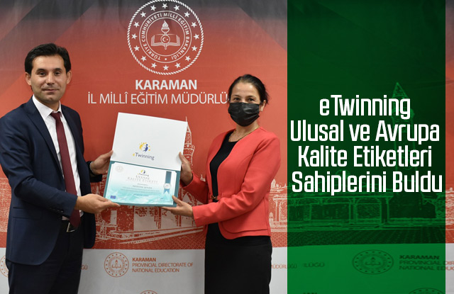 eTwinning Ulusal ve Avrupa Kalite Etiketleri Sahiplerini Buldu
