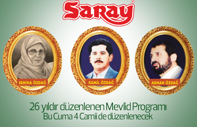 Saray Holding Mevlid-i Şerif Programı düzenleyecek