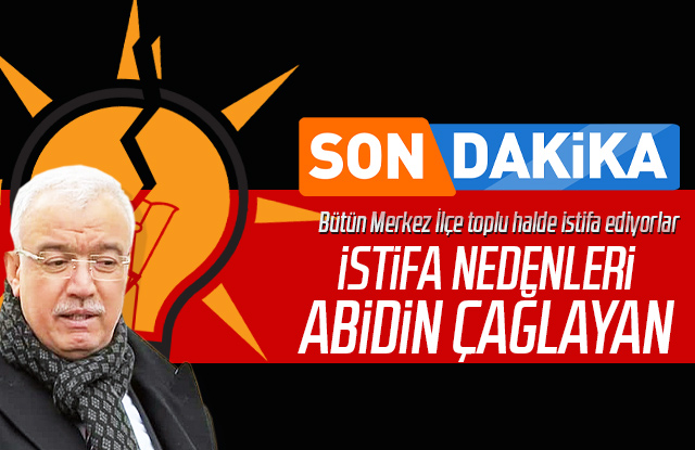 İstifalar Abidin Çağlayan yüzünden