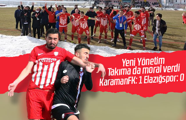 Karaman FK 1 - ElazığSpor 0