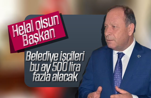 Hüseyin Oprukçu dan Belediye işçilerine destek