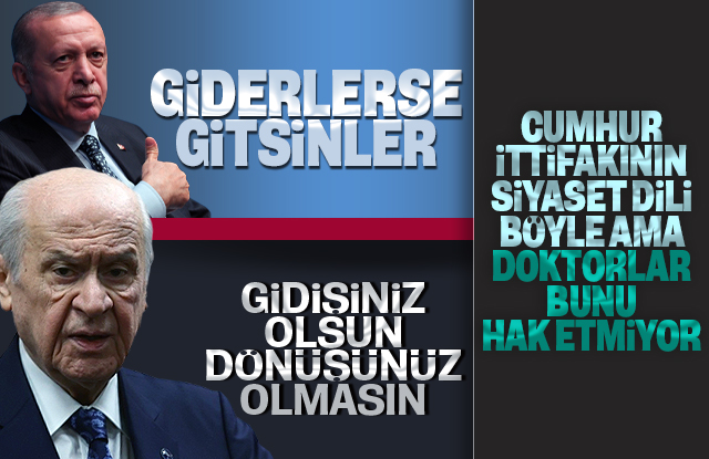 Bahçeli; Gidişiniz olsun da dönüşünüz olmasın