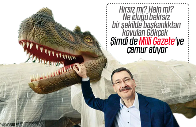 Melih Gökçek'in iftirasına Milli Gazeteden cevap