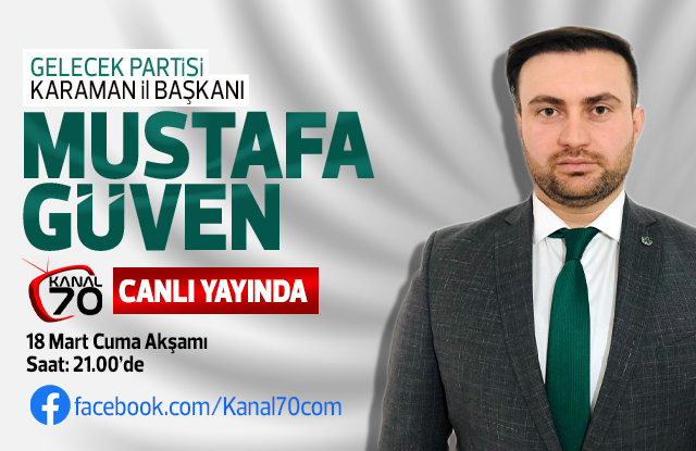 Gelecek Partisi İl Başkanı Canlı Yayında