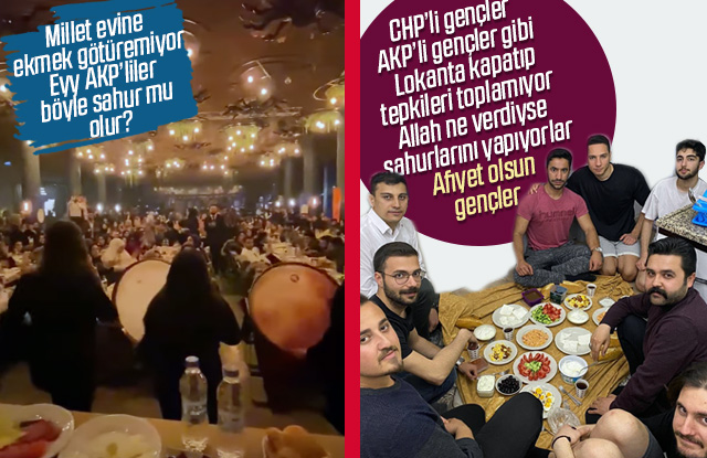 CHP’li gençler sahurda buluşuyor