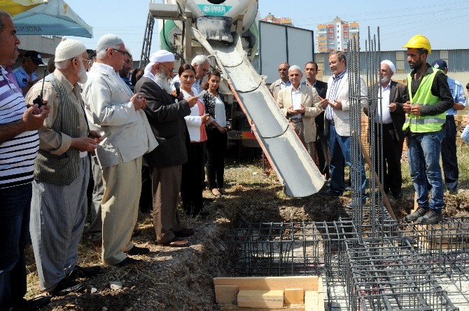 Akdeniz Belediyesi Mahalle Evi’nin Temeli Atıldı