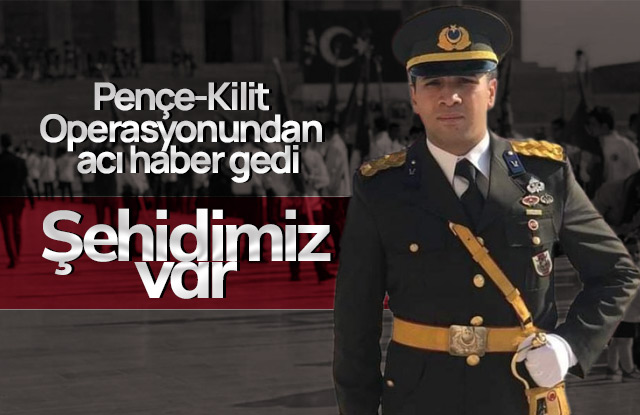 Pençe Kilit operasyonunda 1 asker şehit oldu