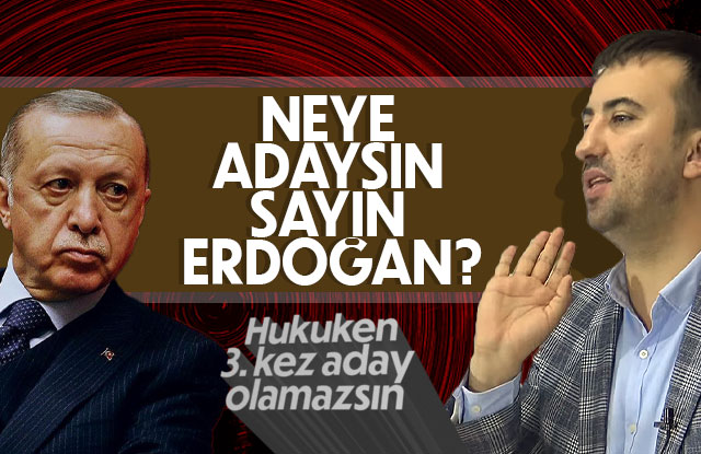 Deva Partisi İl Başkanı Demirer “Neye Adaysın Sayın Erdoğan?”