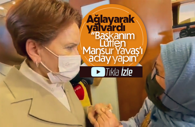 Mansur Yavaş'ın aday yapılması için Meral Akşener'e yalvardı