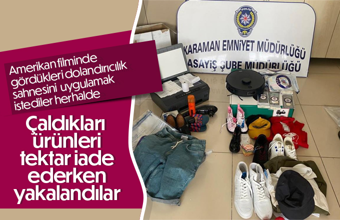 Dolandırıcılar yakayı ele verdiler