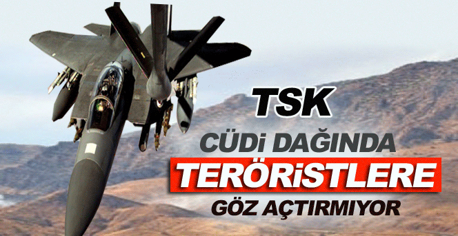 TSK, teröristlere göz açtırmıyor!