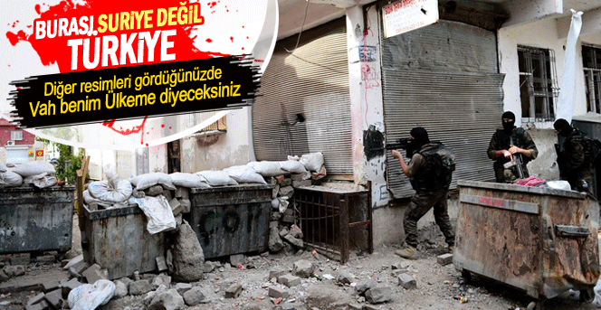 Diyarbakırda Terör Örgütüne Yönelik Operasyon