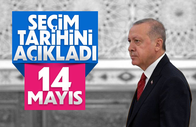 Seçim tarihi belli oldu 14 Mayıs