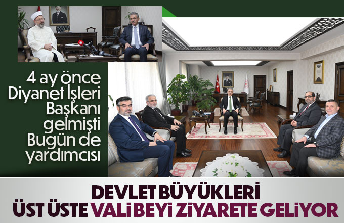 Dr. Burhan İşliyen, Karaman Valisini ziyaret etti.