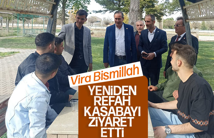 Yeniden Refah adayları Kazım Karabekir'i ziyaret etti