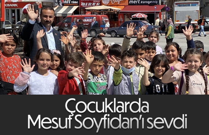 Çocuklar Mesut Soyfidan'ı sevdi