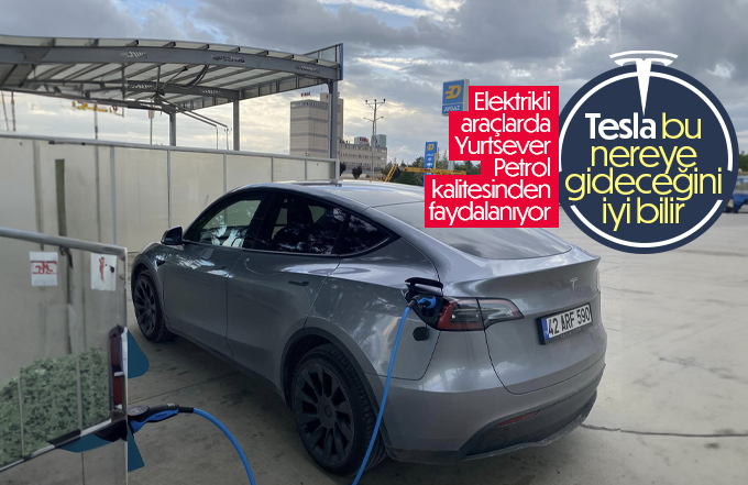 Elektrikli araçlarda Yurtsever Petrolü tercih ediyor.