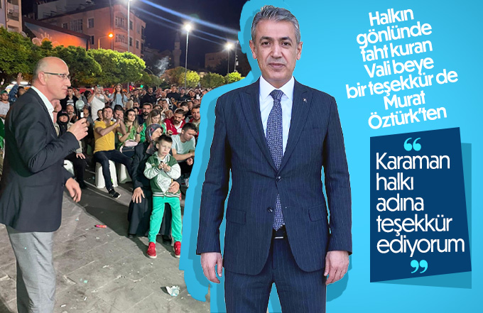 AK Parti İl Başkanı Öztürk, Vali Akkoyun'a teşekkür etti