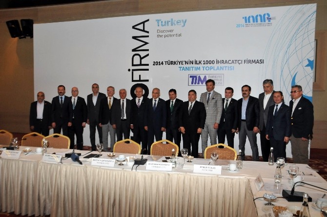 2014 Yılı İlk 1000 İhracatçı Firma Araştırması Sonuç Raporu Açıklandı