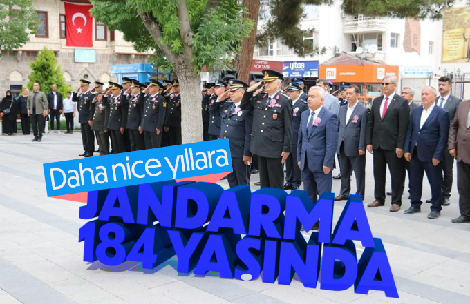 Jandarma 184 yaşında