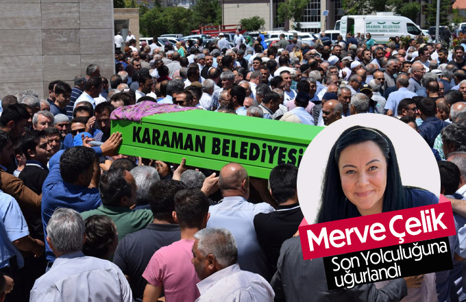 Isparta’da gölde boğulan kadın, memleketi Karaman’da defnedildi