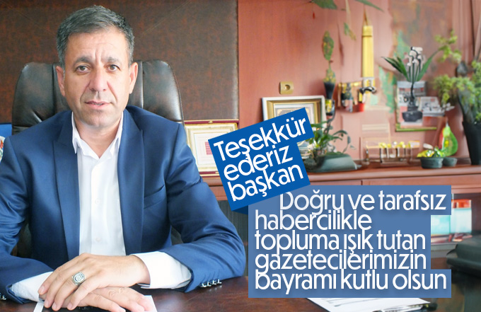 Başkan Pekoğlu’nun Gazeteciler ve Basın Bayramı mesajı