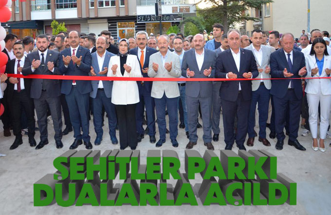 Ereğli, Şehitler Parkı Açılışında Ahmet Şafak'la Coştu