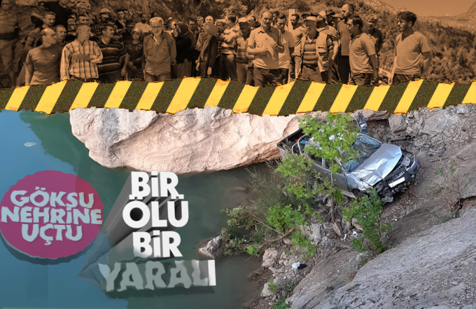 Karaman’da kamyonet Göksu Nehrine uçtu: 1 ölü, 1 yaralı