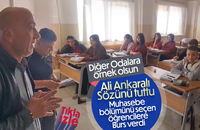 Ali Ankaralı yine sözünü tuttu