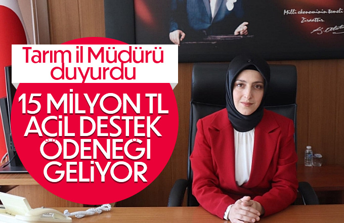 Karaman'a 15 Milyon TL  Acil Destek ödeneği geliyor