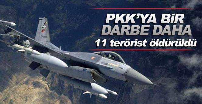 Hakkari'de 11 terörist etkisiz hale getirildi