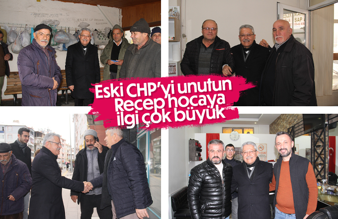 CHP'nin Recep Sertçelik'e ilgi dikkatlerden kaçmıyor.