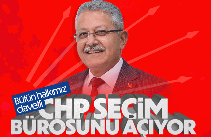 CHP Adayı Sertçelik Seçim Bürosunu açıyor