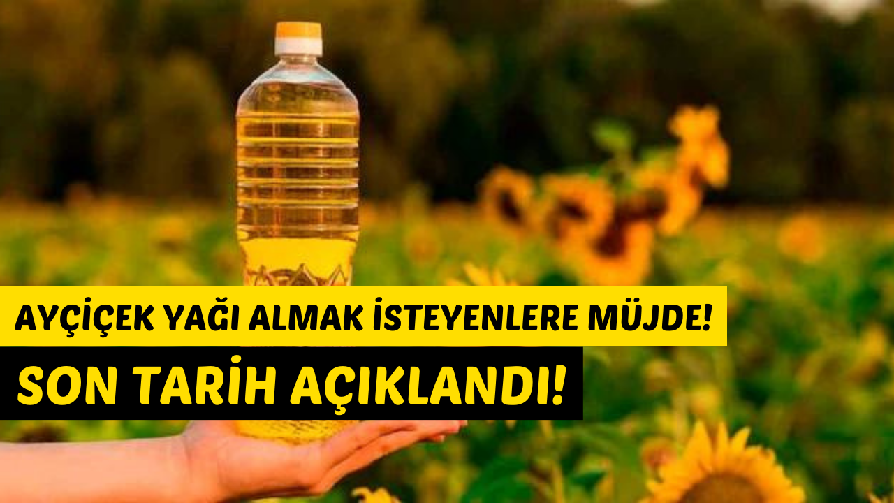 O Market Bedava 2 Litre Ayçiçek Yağı Dağıtıyor! Yapmanız Gereken Tek Bir Şey Var!