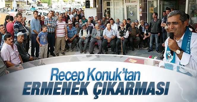 Recep Konuk Taşeli’ye Çıkarma Yaptı