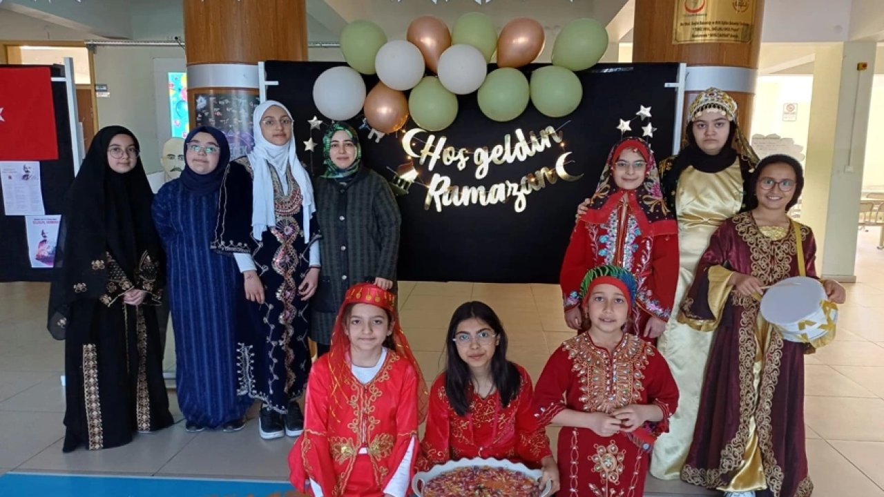Cahit Zarifoğlu Ortaokulu'nda Ramazan Etkinlikleri