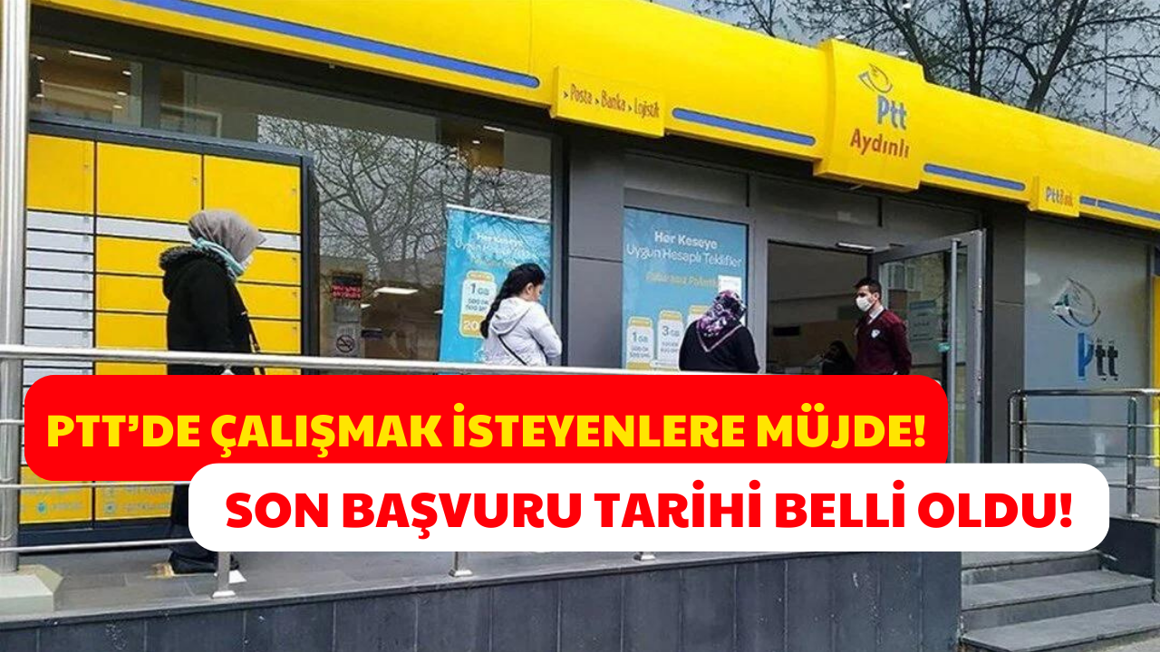 PTT’den KPSS Şartsız Personel Alımı 2024! Başvurular Başladı!