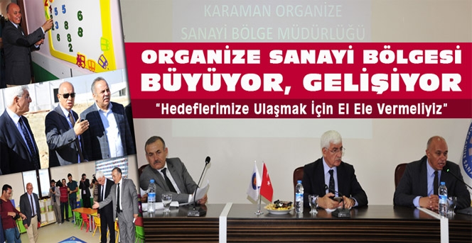 Karaman Organize Sanayi Büyüyor Gelişiyor