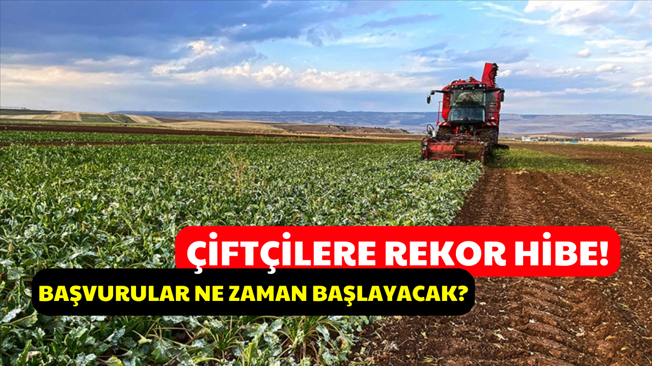 Çiftçilere Müjde! 785 Milyon Euro Hibe Desteği Verilecek! Bakan Yumaklı Resmen Açıkladı!