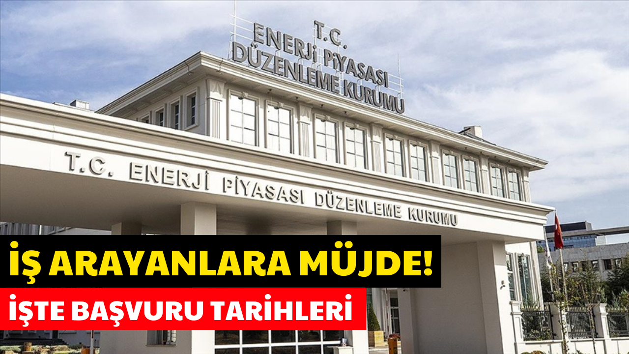 EPDK’dan 38 Bin 958 TL Maaşlı Personel Alımı 2024! Başvurular Başlıyor!