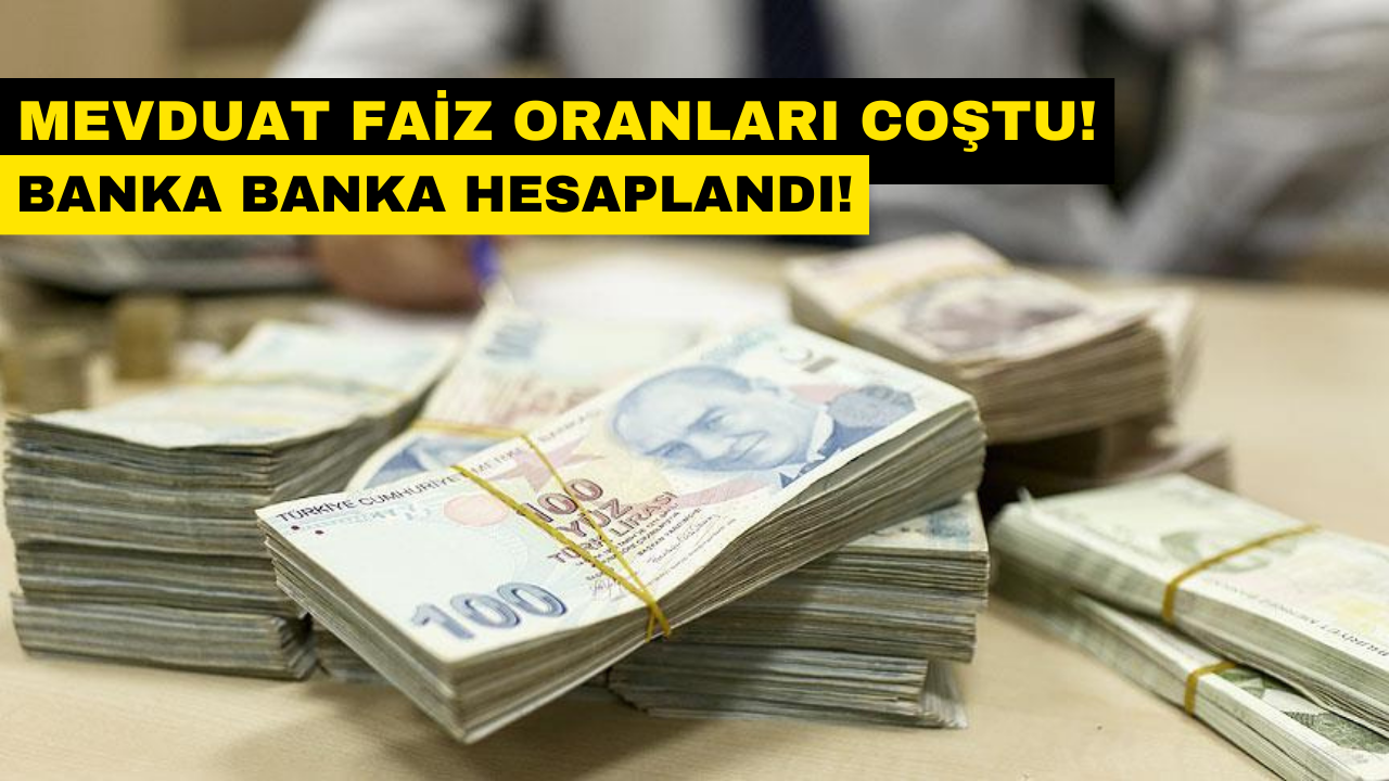 Bankalardan Rekor Faiz Oranı! 300 Bin TL’nin Getirisi Ne Kadar Oldu?