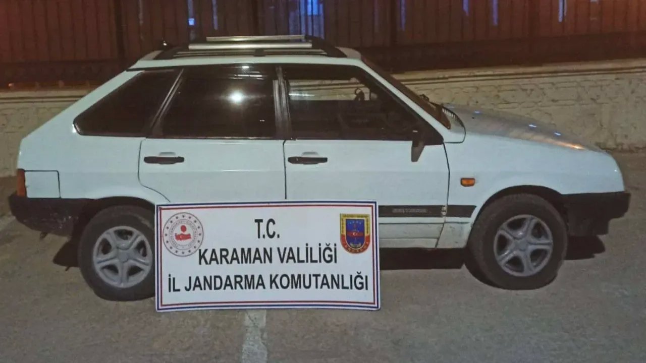 Mersin'de Çaldılar Karaman'da Yakayı Ele Verdiler