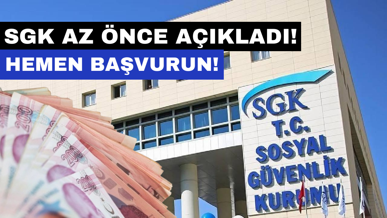 SGK’dan 8 Bin 240 TL Yardım Müjdesi 2024! Resmen Açıklandı!