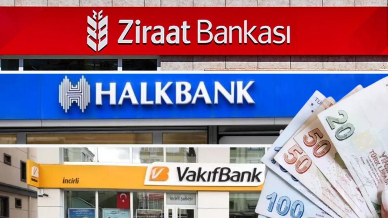 Ziraat Bankası, Halkbank ve Vakıfbank Hesaplara 12 Bin TL Yatırdı!