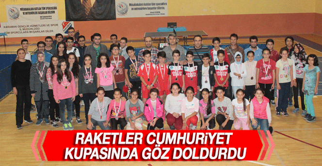 Raketler Cumhuriyet Kupasında Göz Doldurdu